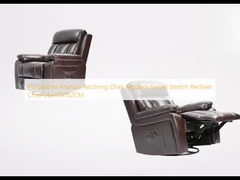 Ghế recliner bằng da PU Modern Swivel Stretch Recliner Chair 96x101x102CM