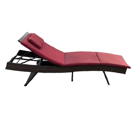 200x38cm Adjustable Beach Sun Outdoor Sun Bed Couch Leisure Outdoor Sea