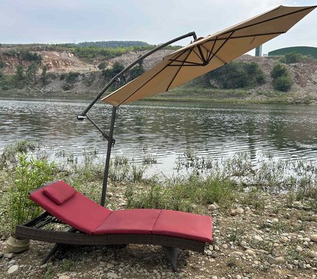 200x38cm Adjustable Beach Sun Outdoor Sun Bed Couch Leisure Outdoor Sea